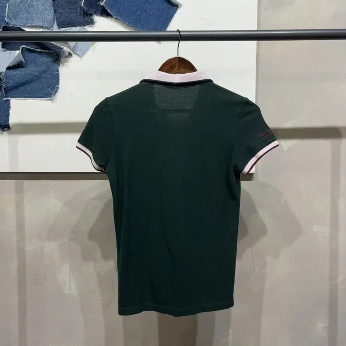 (85) 빈폴 여성 캐주얼 슬림핏 반팔 카라티 상품이미지4