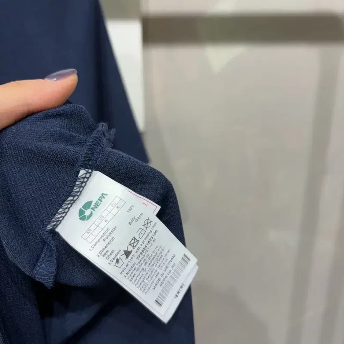 (100) 네파 등산 아웃도어 기능성 반팔 카라티 상품이미지5