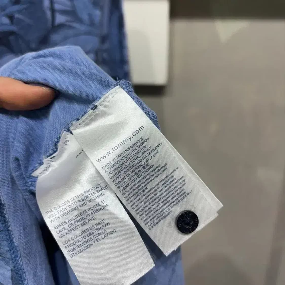 (110) 타미힐피거 캐주얼 하와이안 패턴 반팔 PK 카라티 상품이미지5