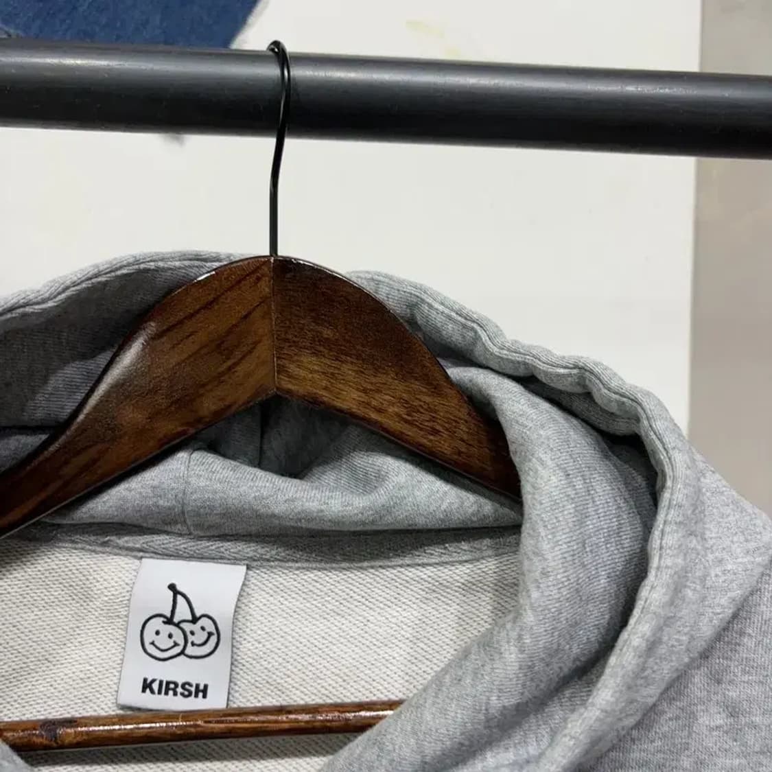 (95) 키르시 스트릿 캐주얼 프린팅 후드티 상품이미지2