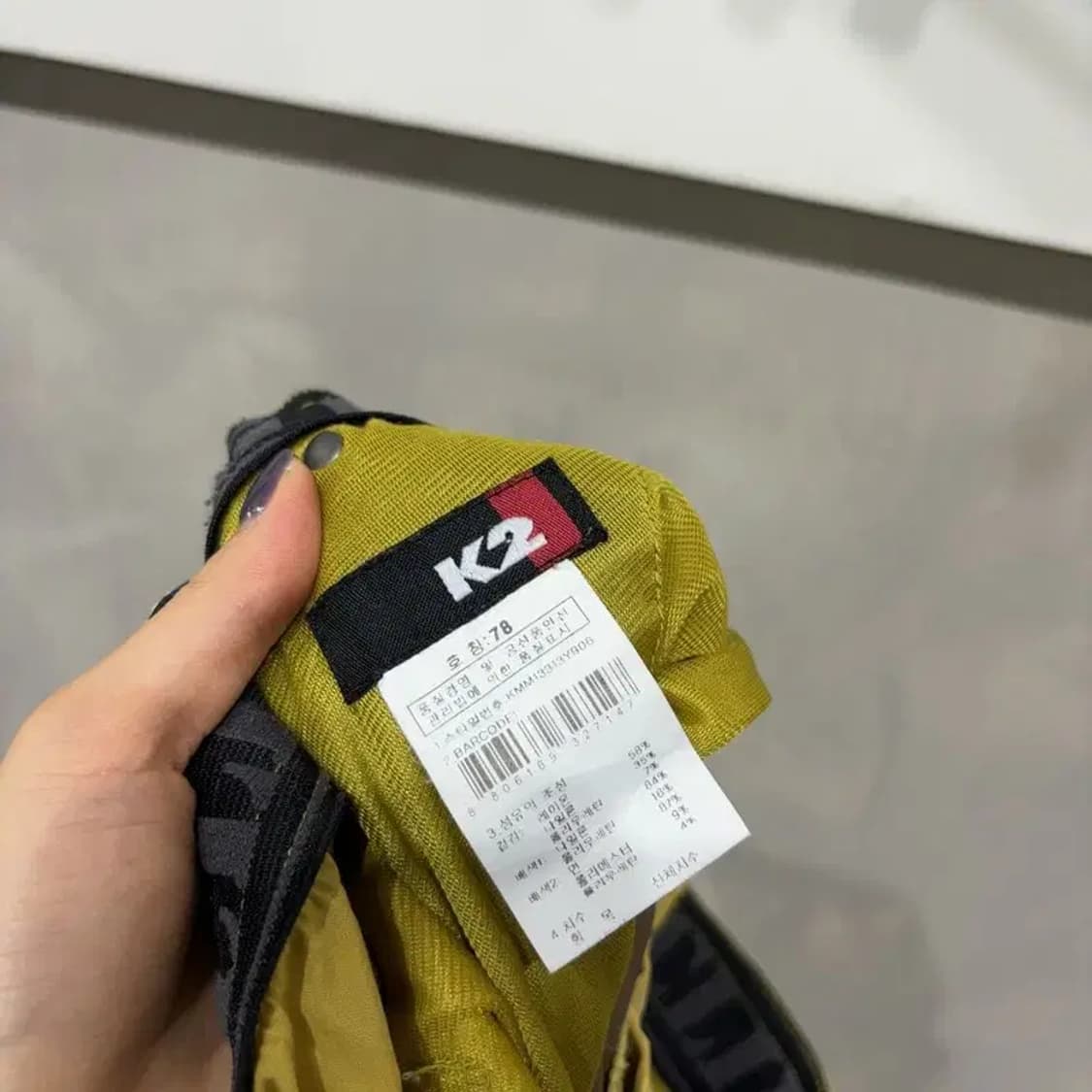 (30~32인치) 케이투 K2 등산 기능성 밴딩 반바지 숏팬츠 상품이미지6