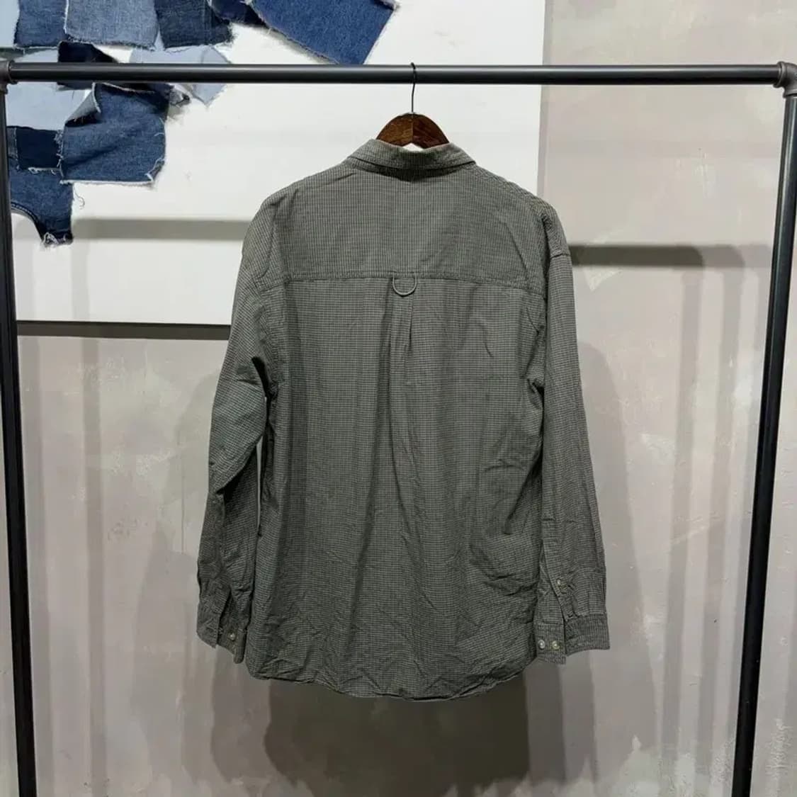 (110) 콜롬비아 등산 아웃도어 체크 셔츠 남방 상품이미지4
