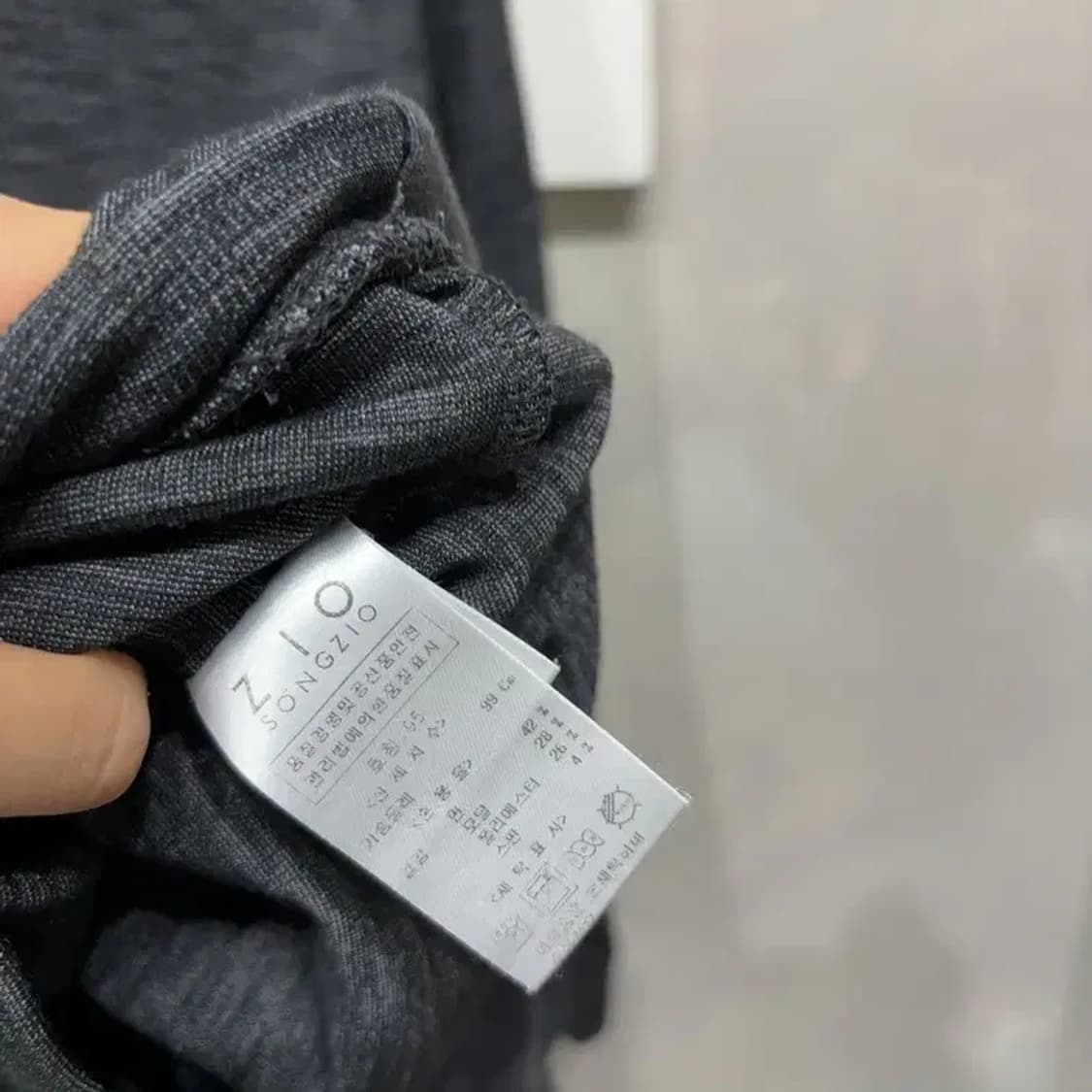(95) 지오송지오 여성 캐주얼 자수 맨투맨 긴팔 티 상품이미지5