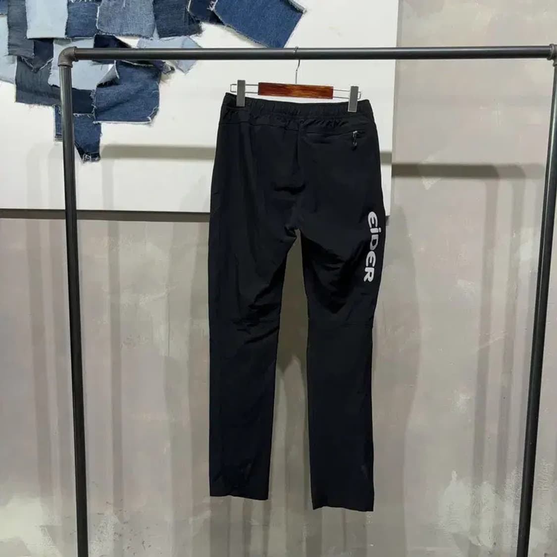 (28~30인치) 아이더 등산 기능성 홑겹 밴딩 바지 팬츠 상품이미지3