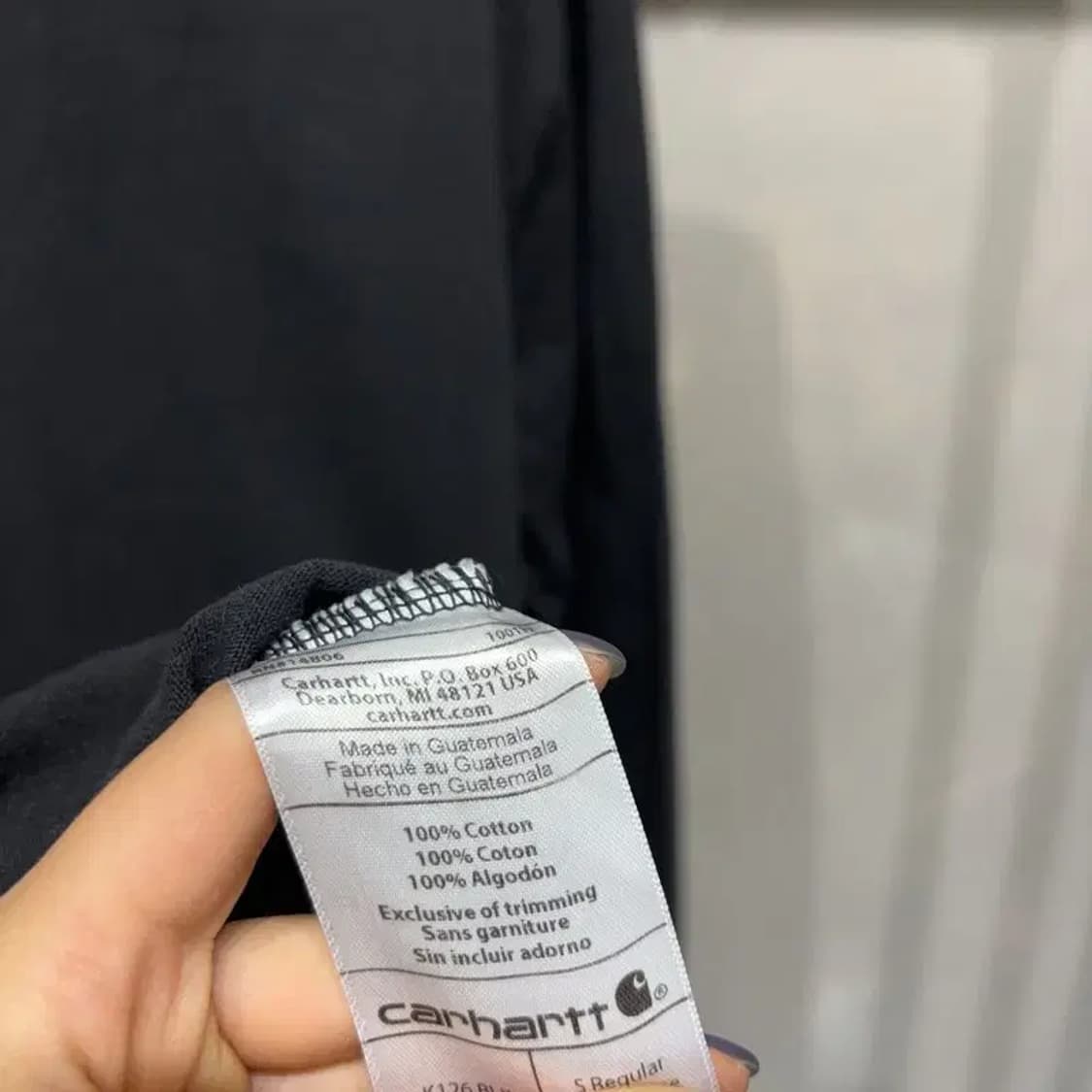 (100) 칼하트 스트릿 빈티지 롱슬리브 긴팔 티 상품이미지5