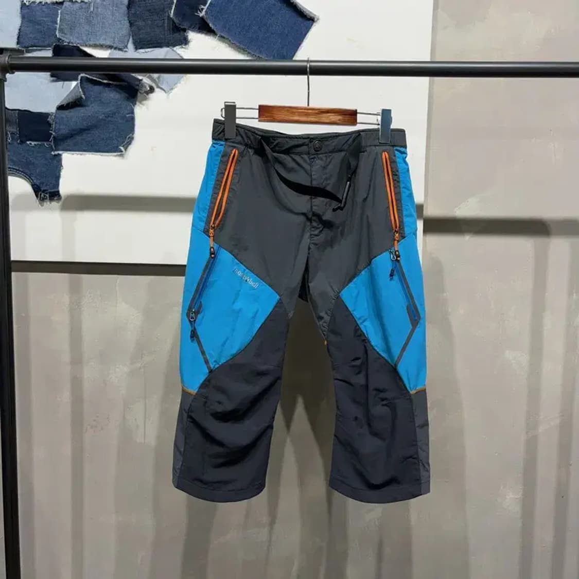 (27인치) 몽벨 여성 아웃도어 홑겹 7부 반바지 상품이미지1