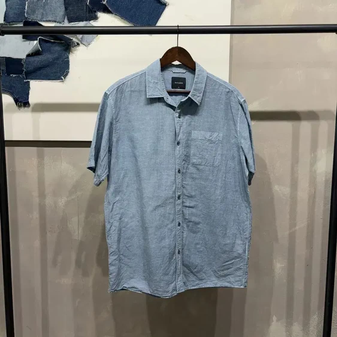 (105) 버커루 캐주얼 린넨 반팔셔츠 남방 상품이미지1