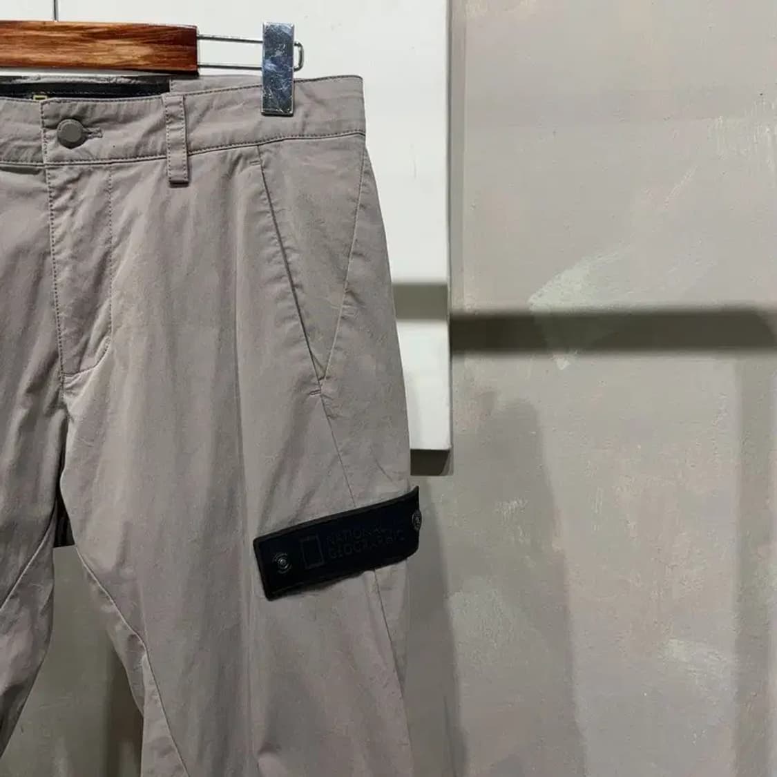 (28인치) 내셔널지오그래픽 여성 아웃도어 와펜 면바지 치노팬츠 상품이미지3