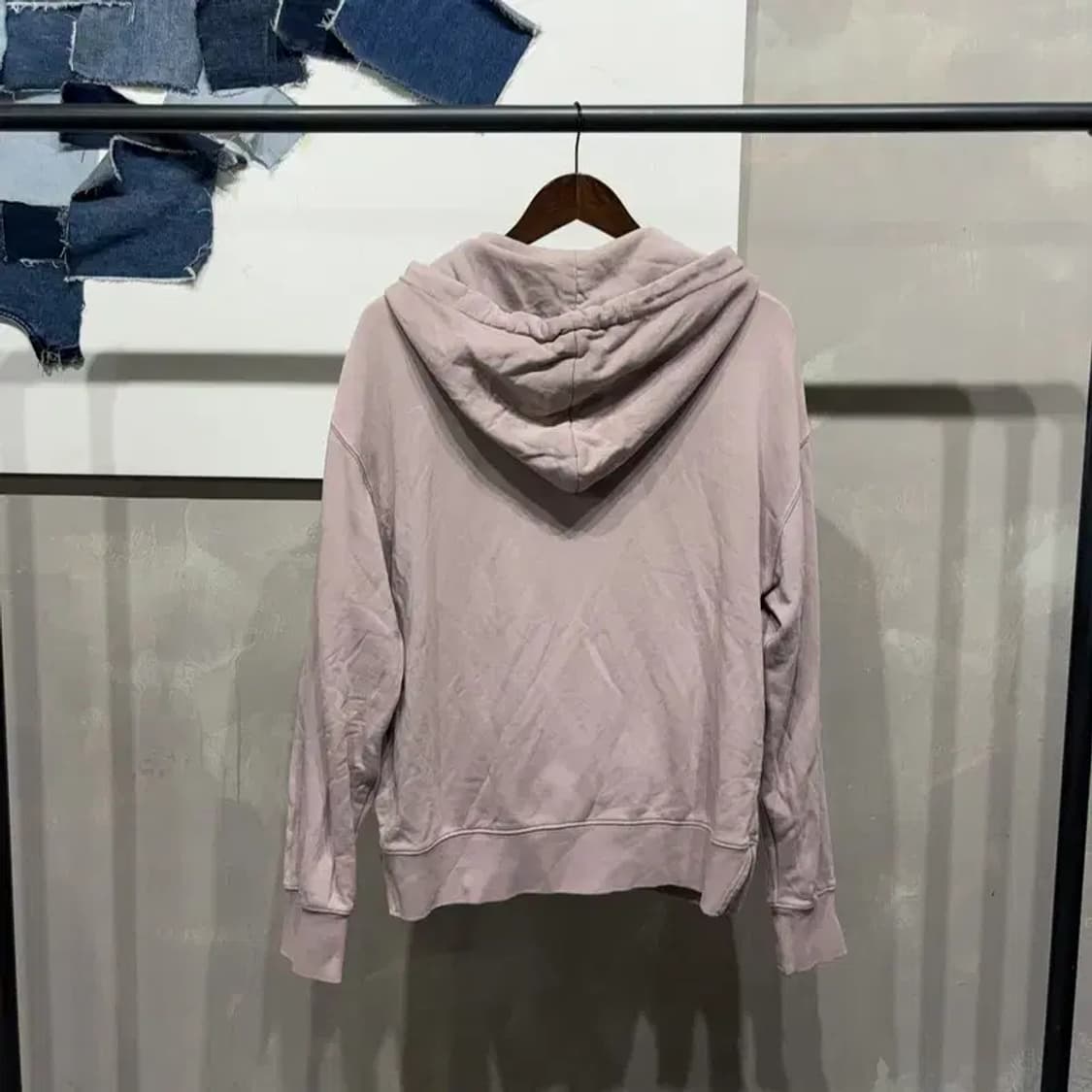 (95) 클럽모나코 캐주얼 무지 후드티 상품이미지3