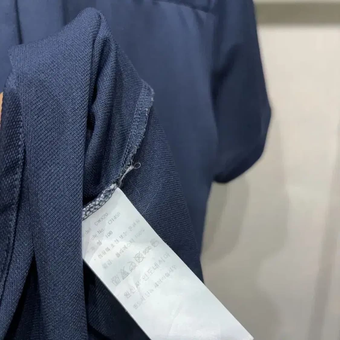 (100) 아디다스 골프 스포츠 기능성 반팔 셔츠 남방 상품이미지5