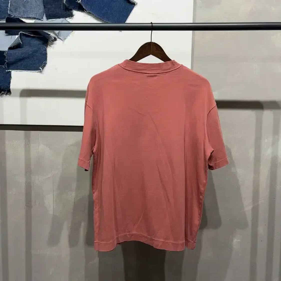 (100) 자라 ZARA 캐주얼 무지 반팔 티 상품이미지3