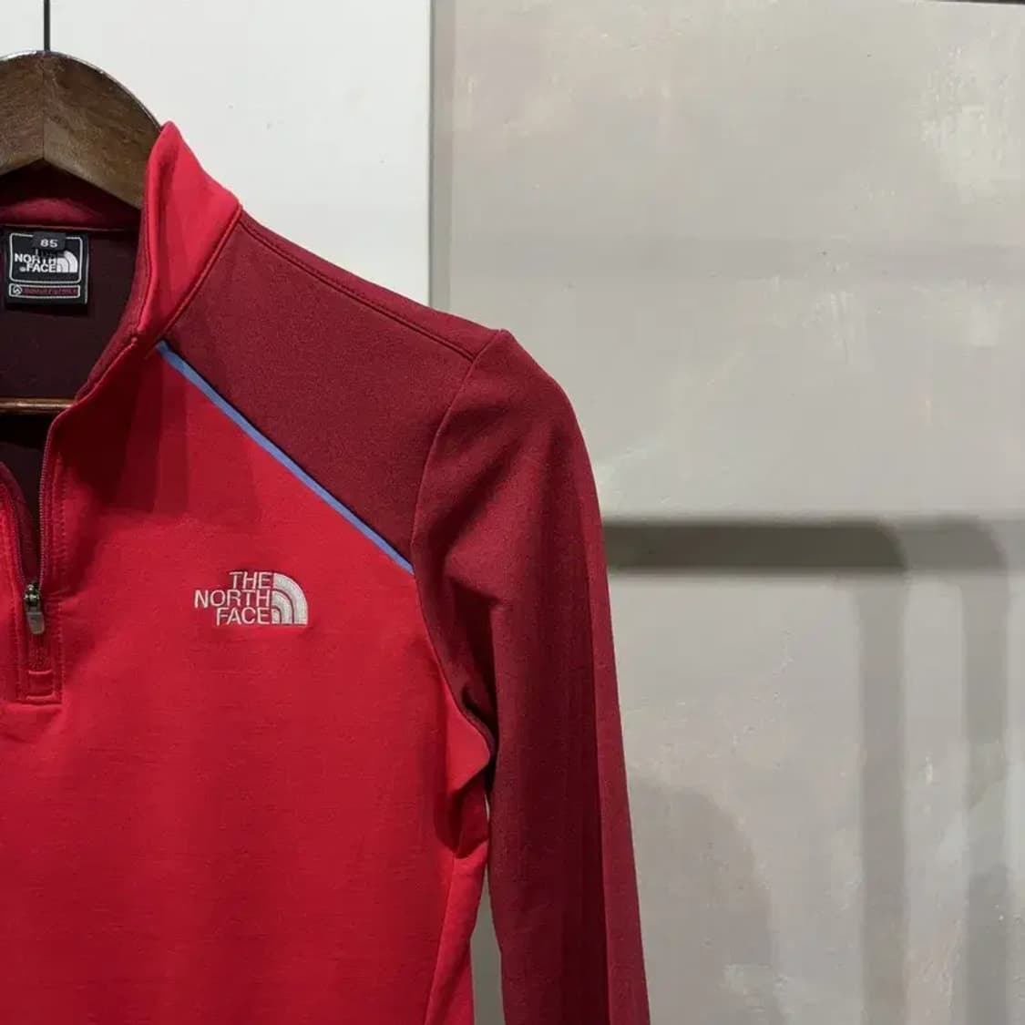 (85) 노스페이스 여성 서밋시리즈 기능성 반집업 긴팔 티 상품이미지2