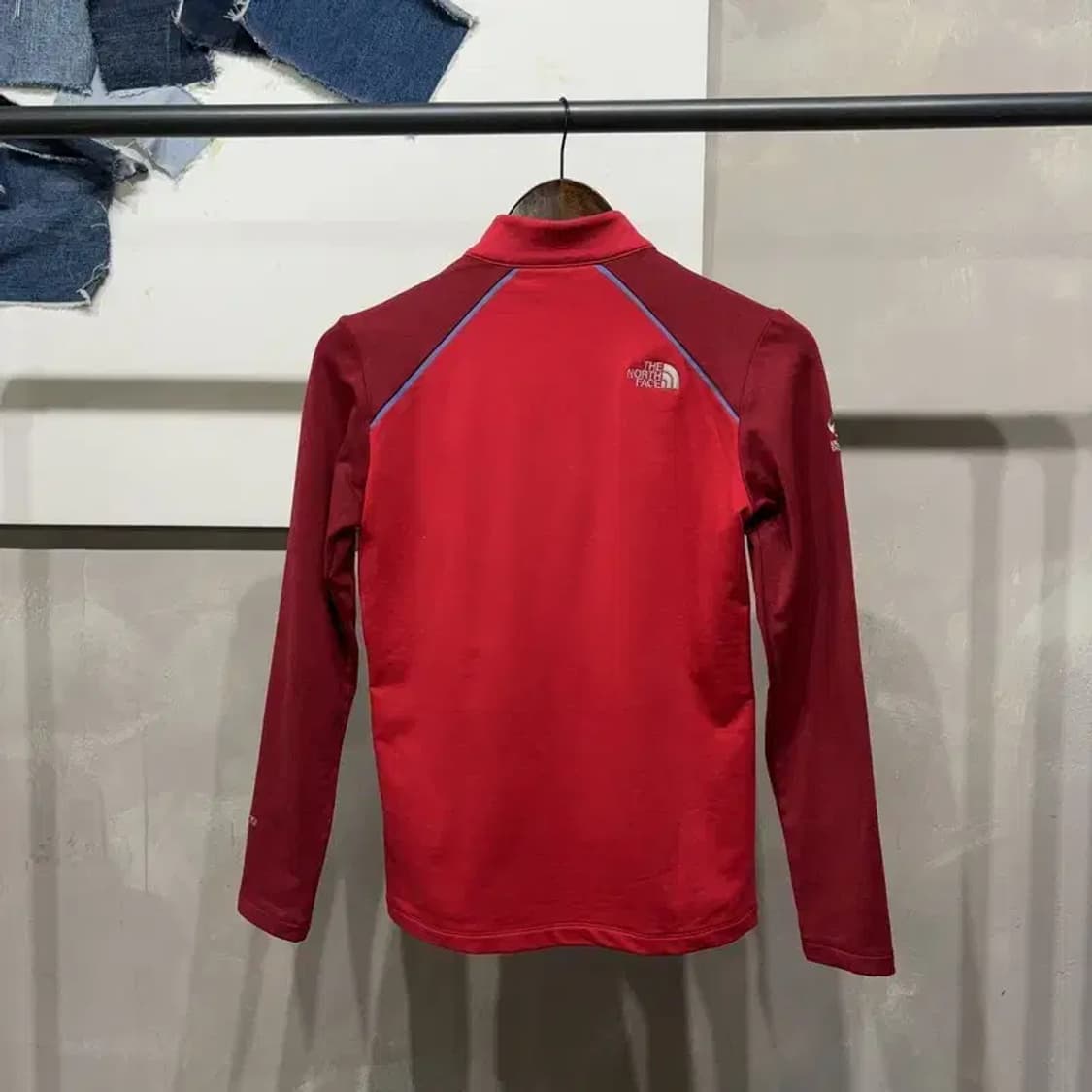 (85) 노스페이스 여성 서밋시리즈 기능성 반집업 긴팔 티 상품이미지5