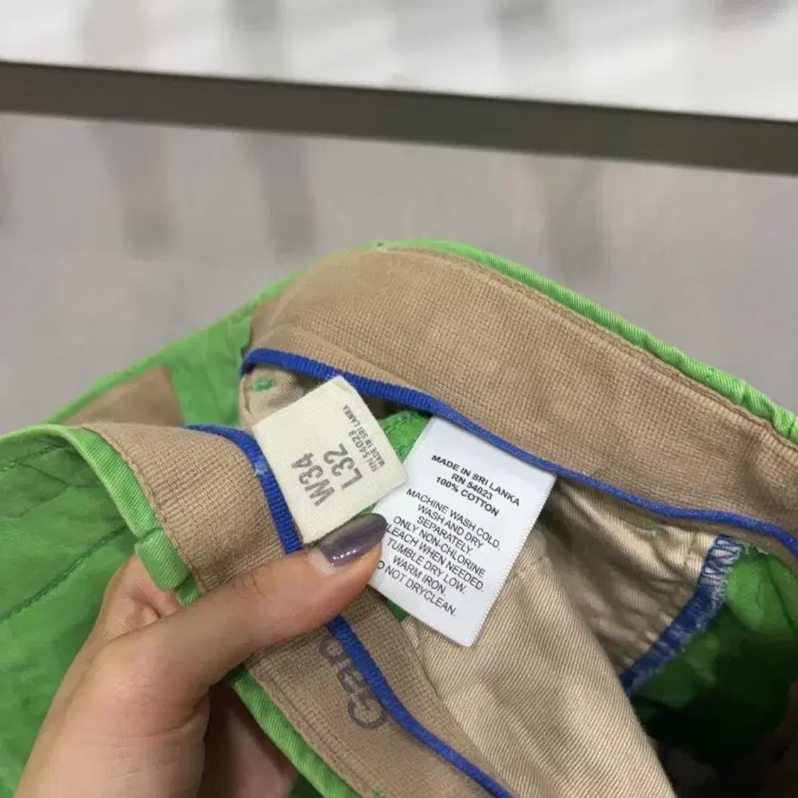 (34인치) GAP 갭 캐주얼 치노팬츠 면바지 상품이미지5