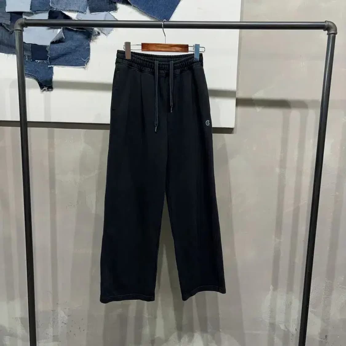 (28~30인치) 커버낫 스트릿 밴딩 트레이닝 팬츠 운동바지 상품이미지1