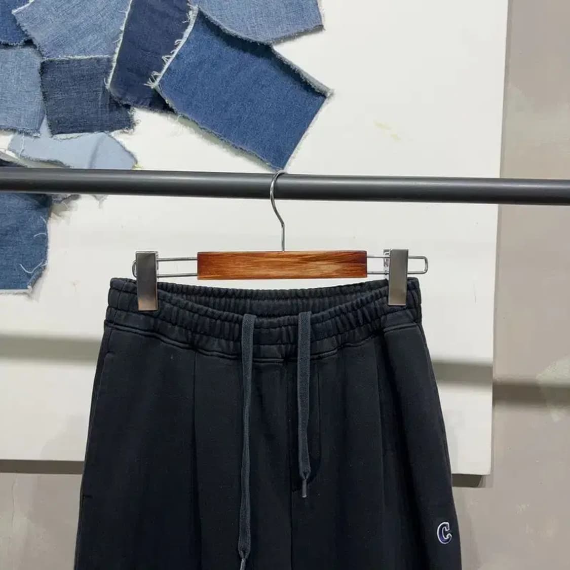 (28~30인치) 커버낫 스트릿 밴딩 트레이닝 팬츠 운동바지 상품이미지2