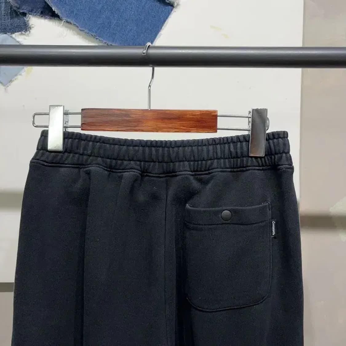 (28~30인치) 커버낫 스트릿 밴딩 트레이닝 팬츠 운동바지 상품이미지4