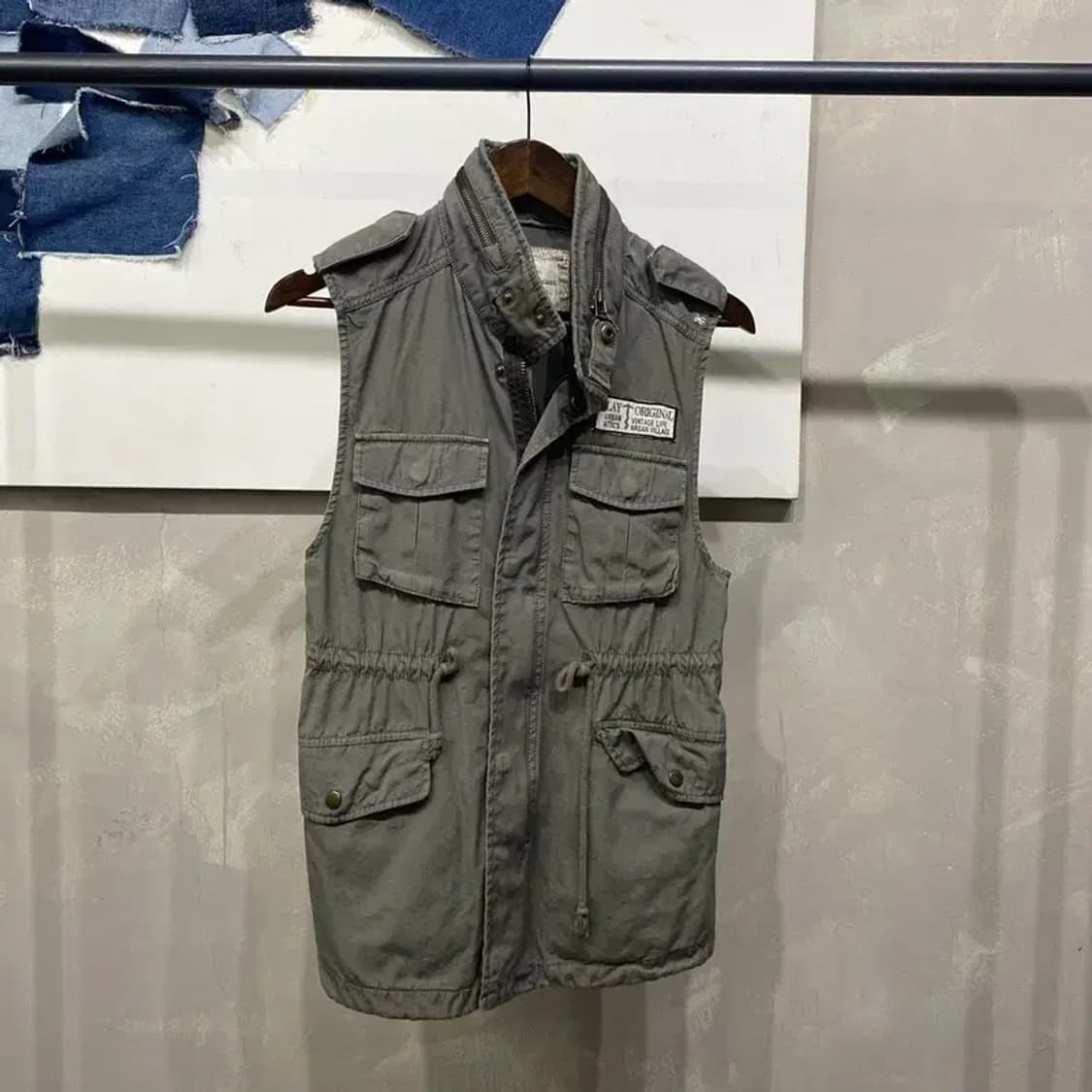 (85) 써스데이아일랜드 여성 밀리터리 필드 조끼 베스트자켓 상품이미지1