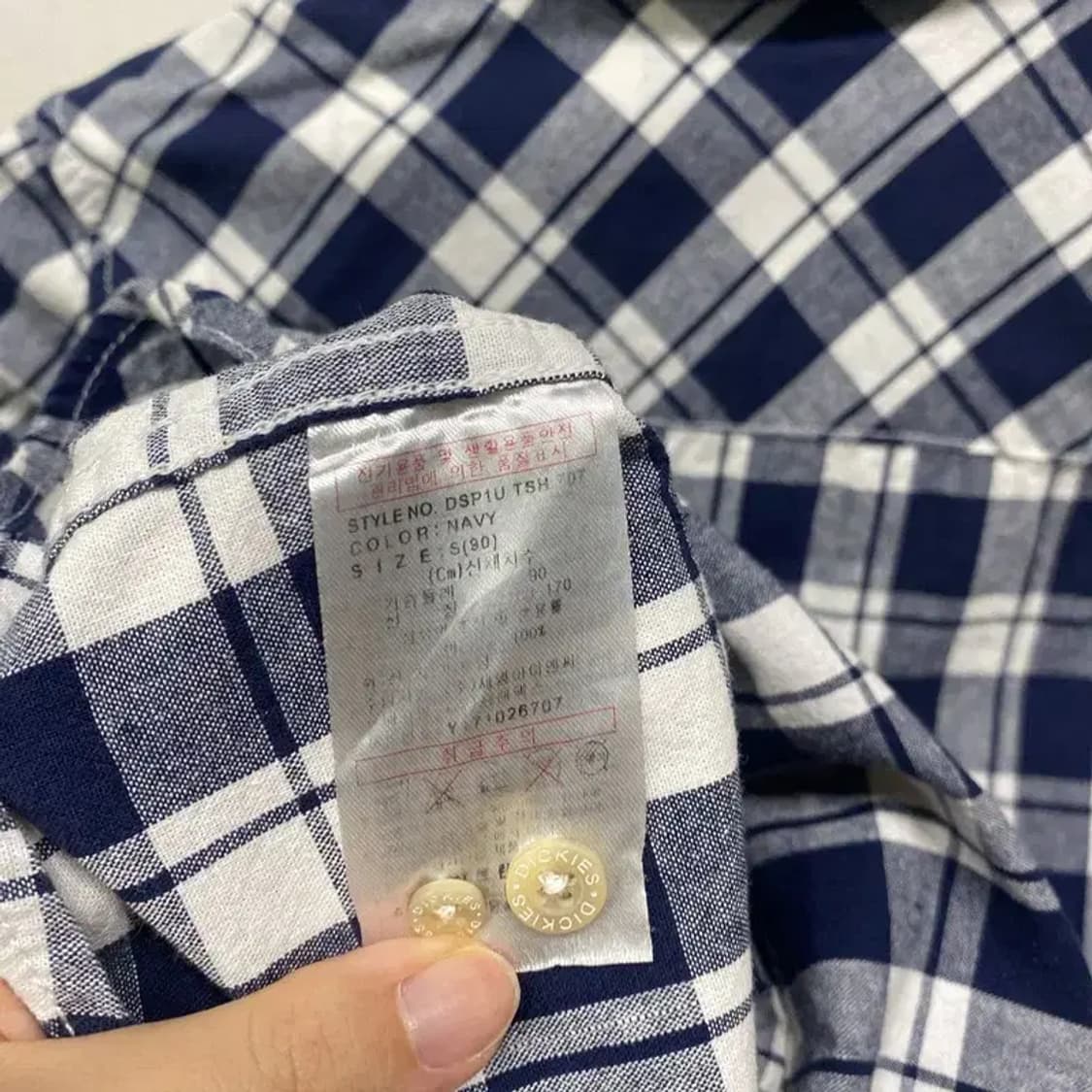 (85) 디키즈 여성 스트릿 캐주얼 체크 셔츠 남방 상품이미지5