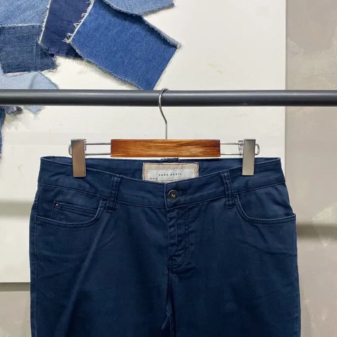 (29인치) 자라 ZARA 여성 베이직 캐주얼 코튼팬츠 면바지 상품이미지2