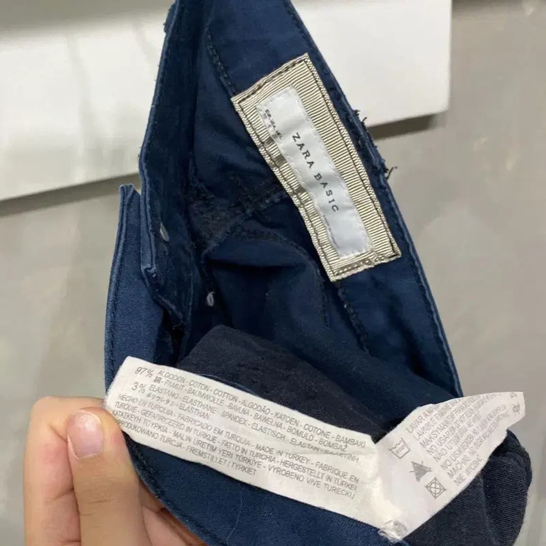 (29인치) 자라 ZARA 여성 베이직 캐주얼 코튼팬츠 면바지 상품이미지5
