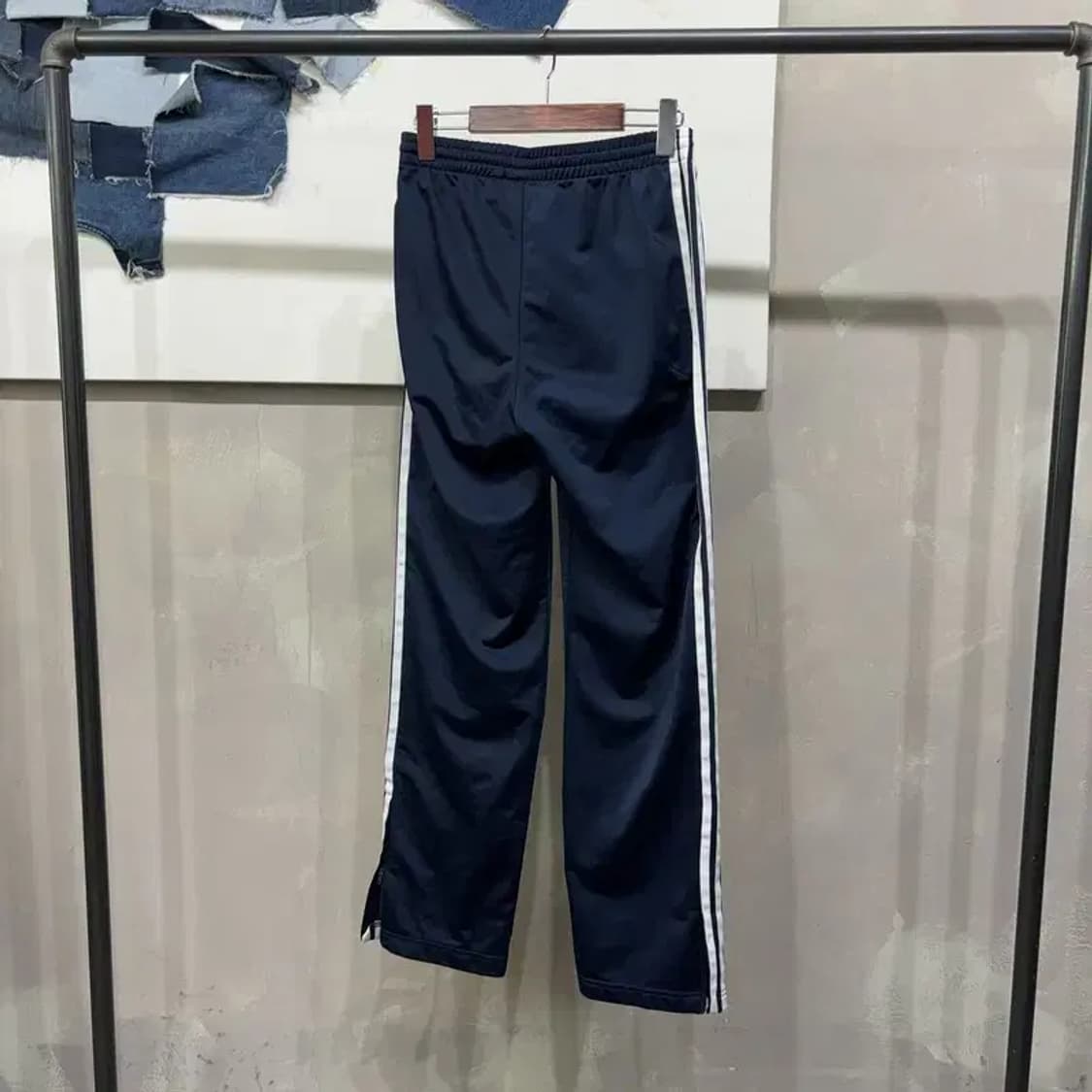 (27~29인치) 아디다스 여성 유로파 네이비 트레이닝팬츠 바지 상품이미지4