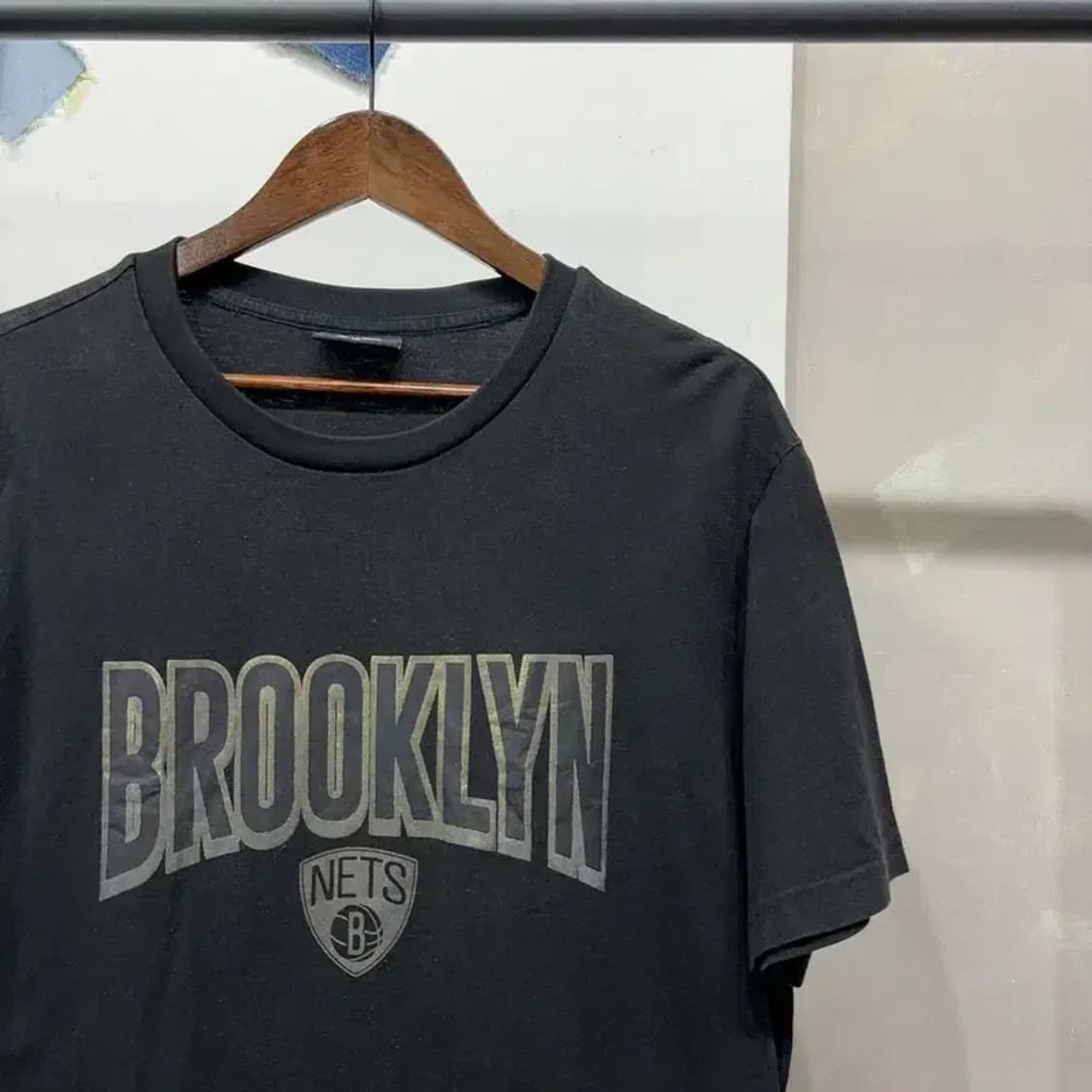 (105) NBA 브루클린네츠 캐주얼 프린팅 반팔 티 상품이미지3