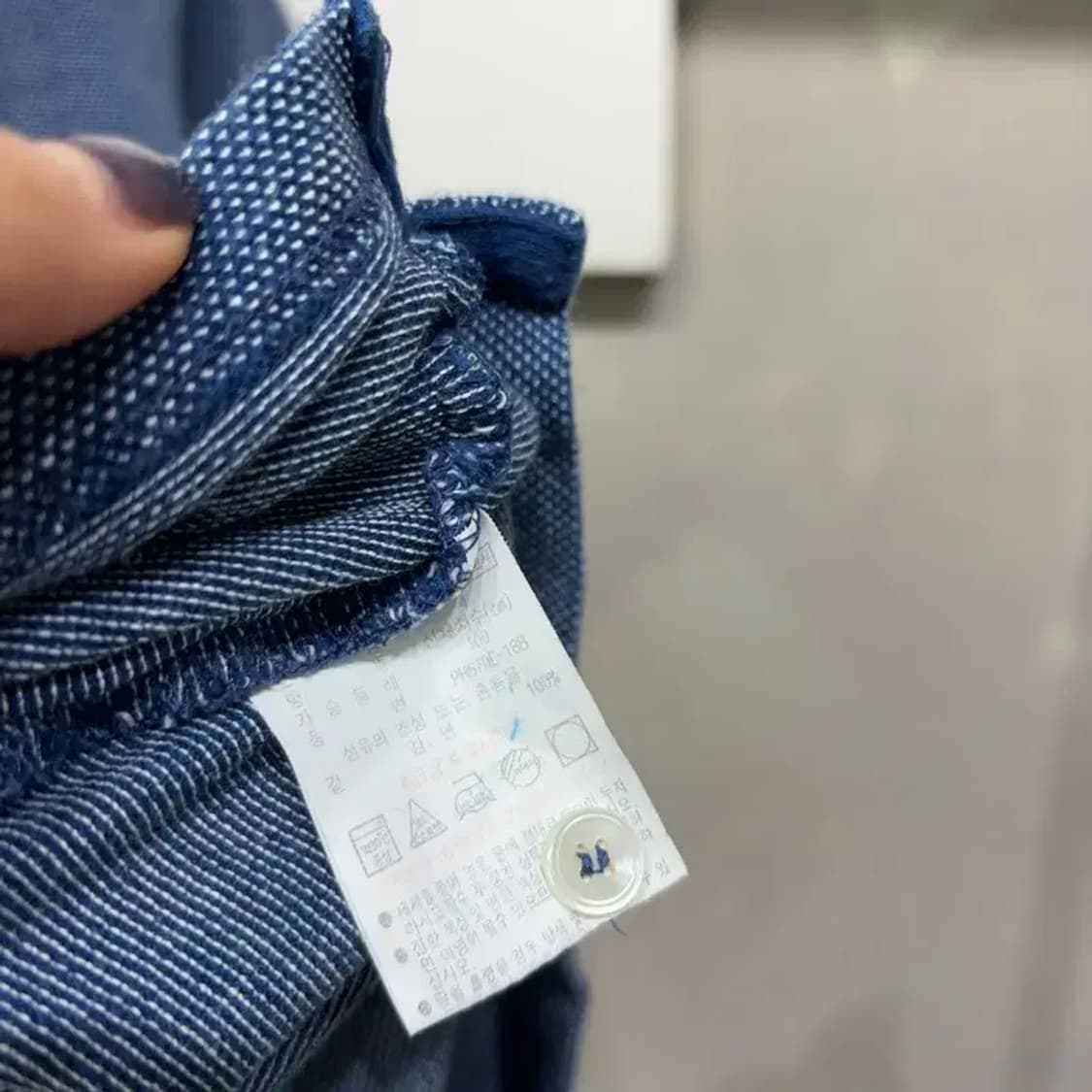 (90) 라코스테 캐주얼 클래식 헨리넥 반팔 카라티 상품이미지5