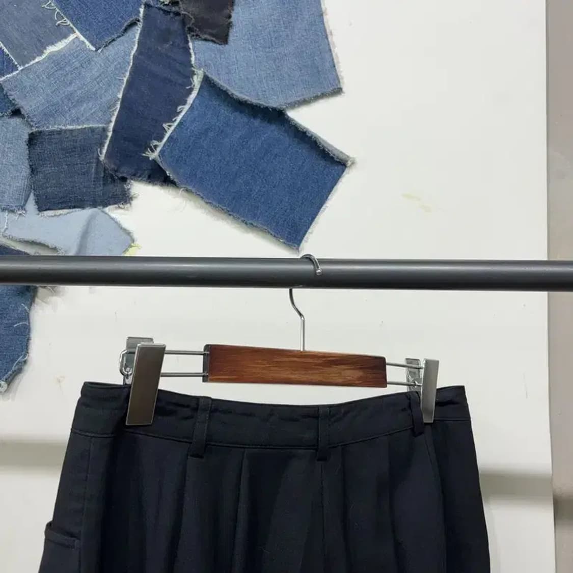 (29인치) 라코스테 서광 올드스쿨 핀턱 슬랙스 바지 팬츠 상품이미지4