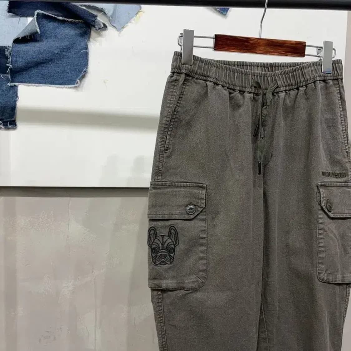 (25~27인치) 라이프워크 여성 캐주얼 밴딩 카고 조거팬츠 바지 상품이미지3