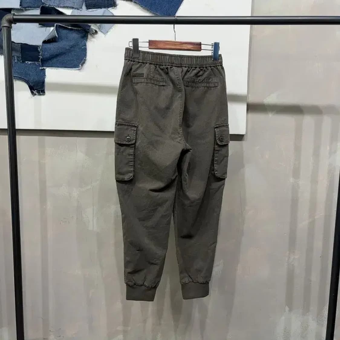 (25~27인치) 라이프워크 여성 캐주얼 밴딩 카고 조거팬츠 바지 상품이미지4