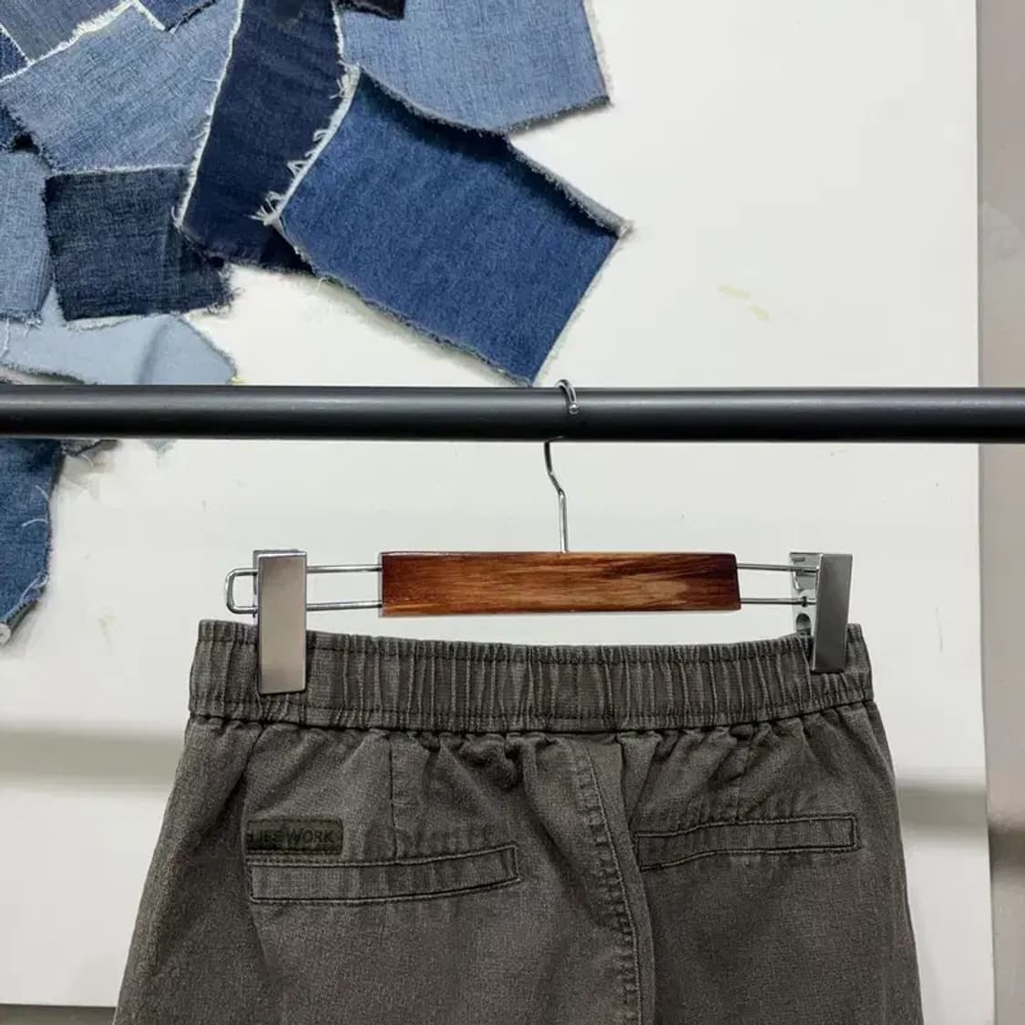(25~27인치) 라이프워크 여성 캐주얼 밴딩 카고 조거팬츠 바지 상품이미지5