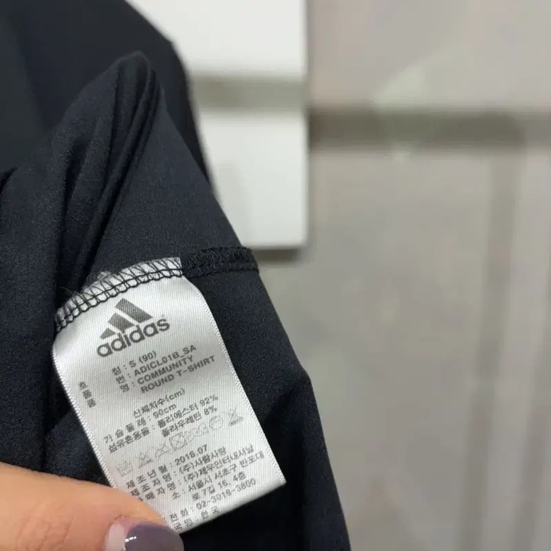(90) 아디다스 여성 운동 복싱 기능성 프린팅 반팔 티 상품이미지5