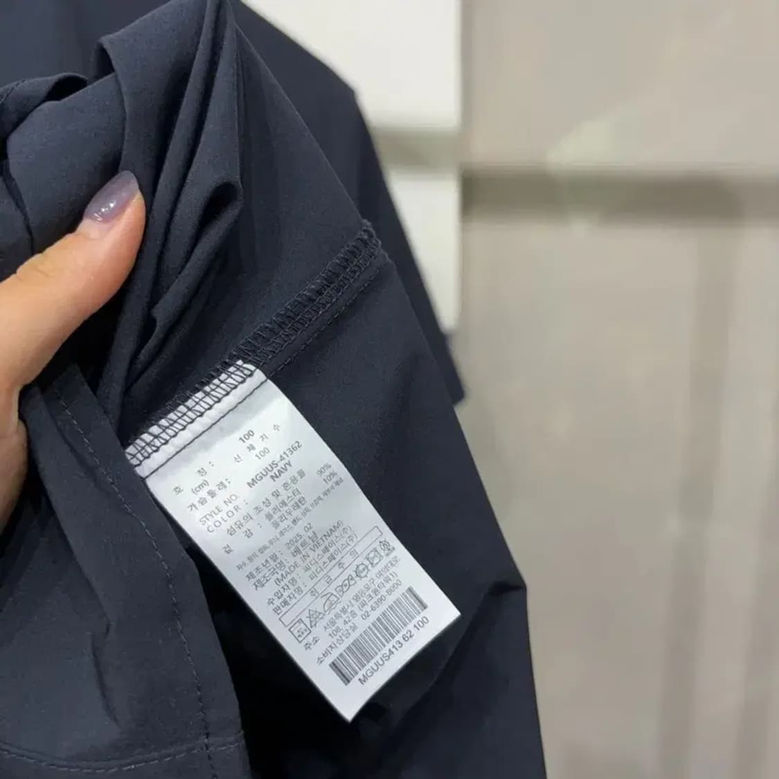 (105) 밀레 골프 스포츠 기능성 반팔셔츠 남방 상품이미지5