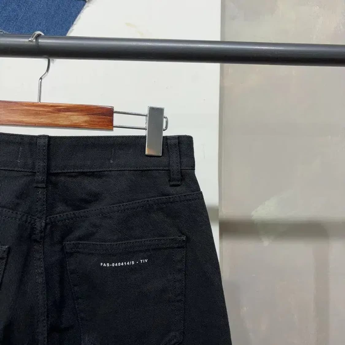(26인치) 페이탈리즘 여성 캐주얼 블랙진 청바지 상품이미지4