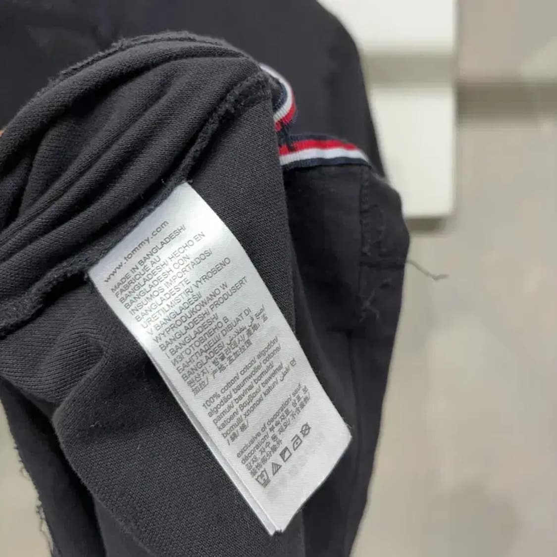 (95) 타미힐피거 여성 캐주얼 자수 반팔 카라티 상품이미지5