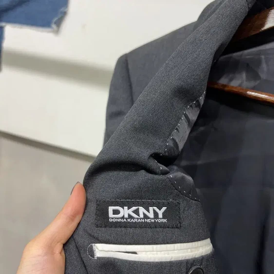 (100) 디케이엔와이 DKNY 캐주얼 셋업 블레이저 정장자켓 상품이미지5