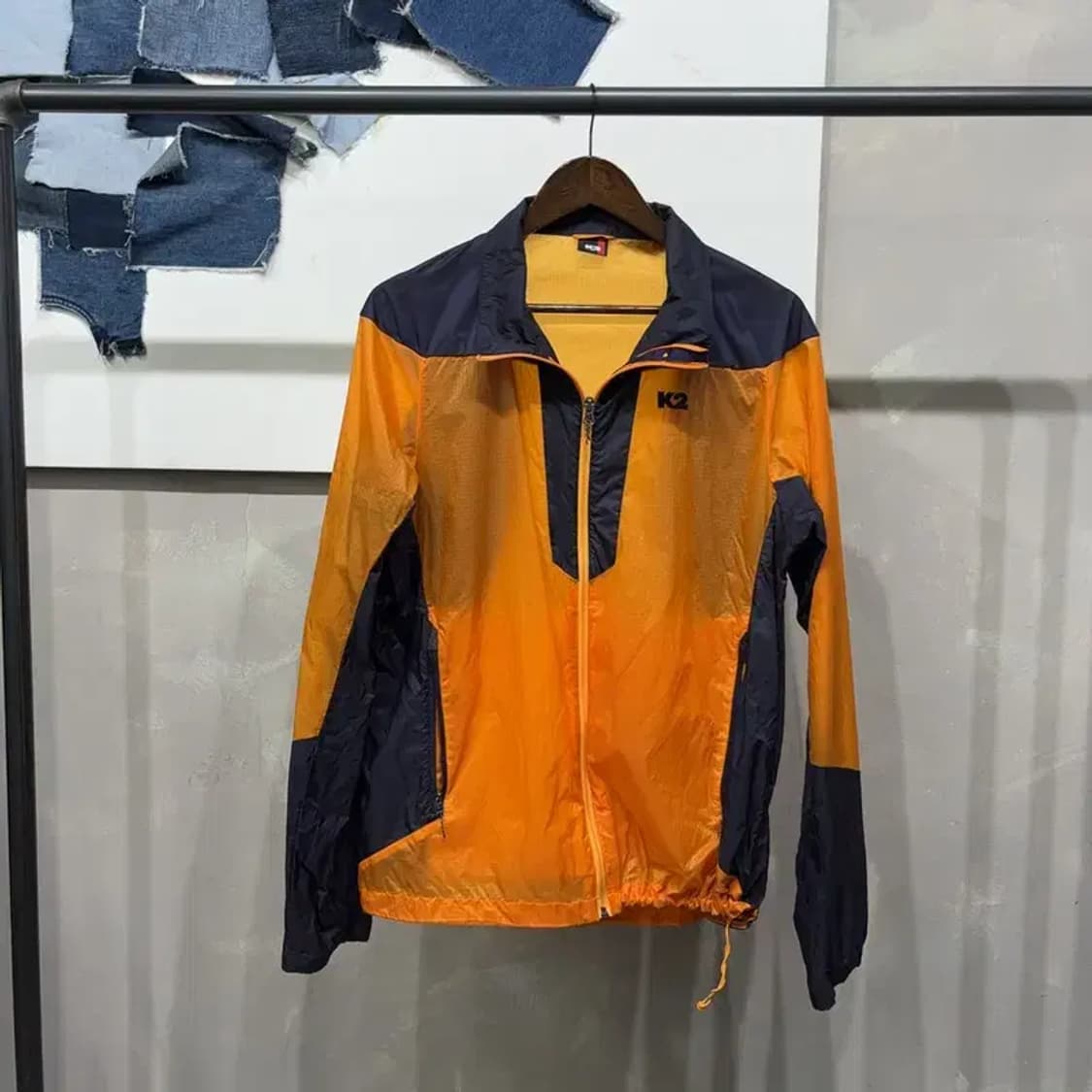(105) K2 케이투 아웃도어 자수 홑겹 바람막이 자켓 상품이미지1