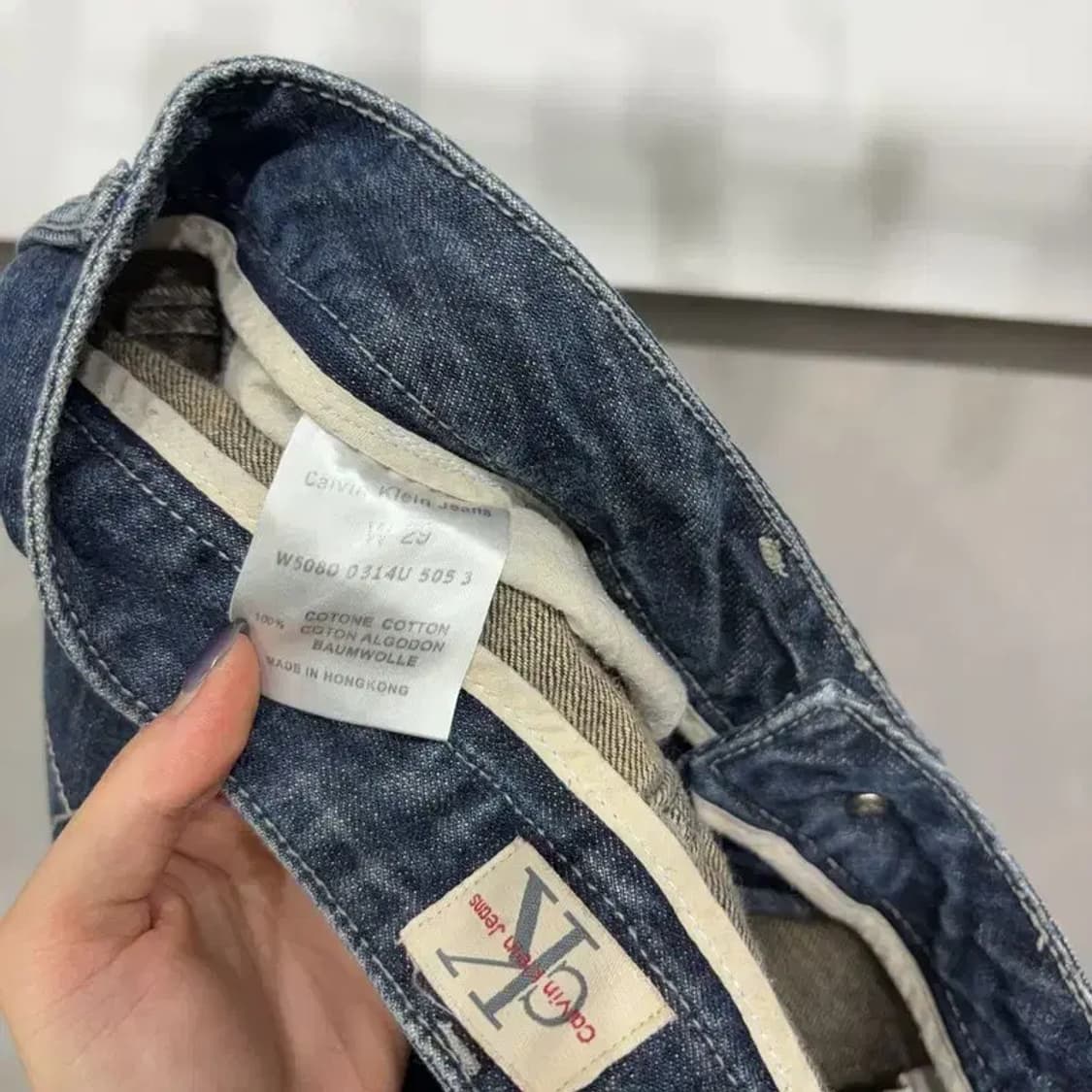 (29인치) 캘빈클라인 CK 캐주얼 청바지 데님팬츠 상품이미지5