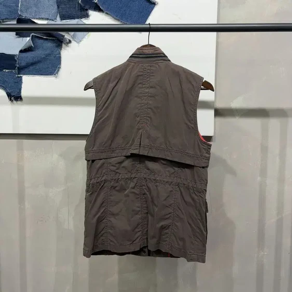 (90) 게스 여성 캐주얼 야상 조끼 베스트 자켓 상품이미지4