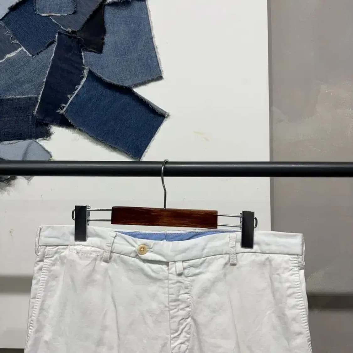 (34인치) 보기밀라노 클래식 화이트 치노팬츠 면바지 상품이미지2