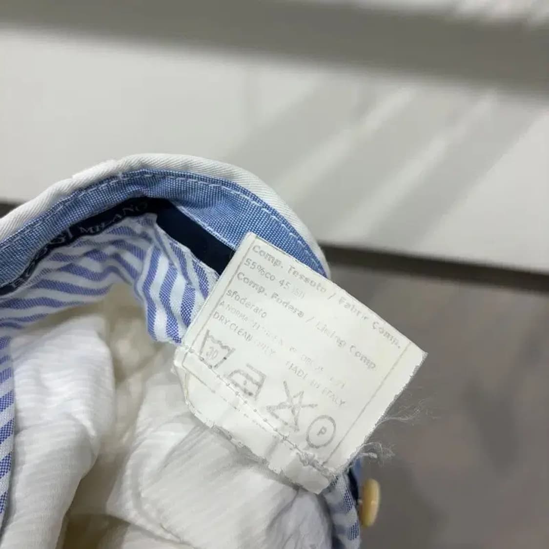 (34인치) 보기밀라노 클래식 화이트 치노팬츠 면바지 상품이미지6