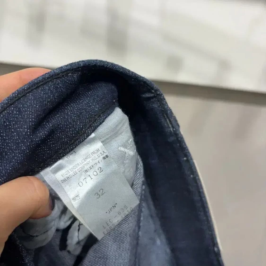 (30인치) 에드윈 캐주얼 스트릿 진청바지 데님팬츠 상품이미지6