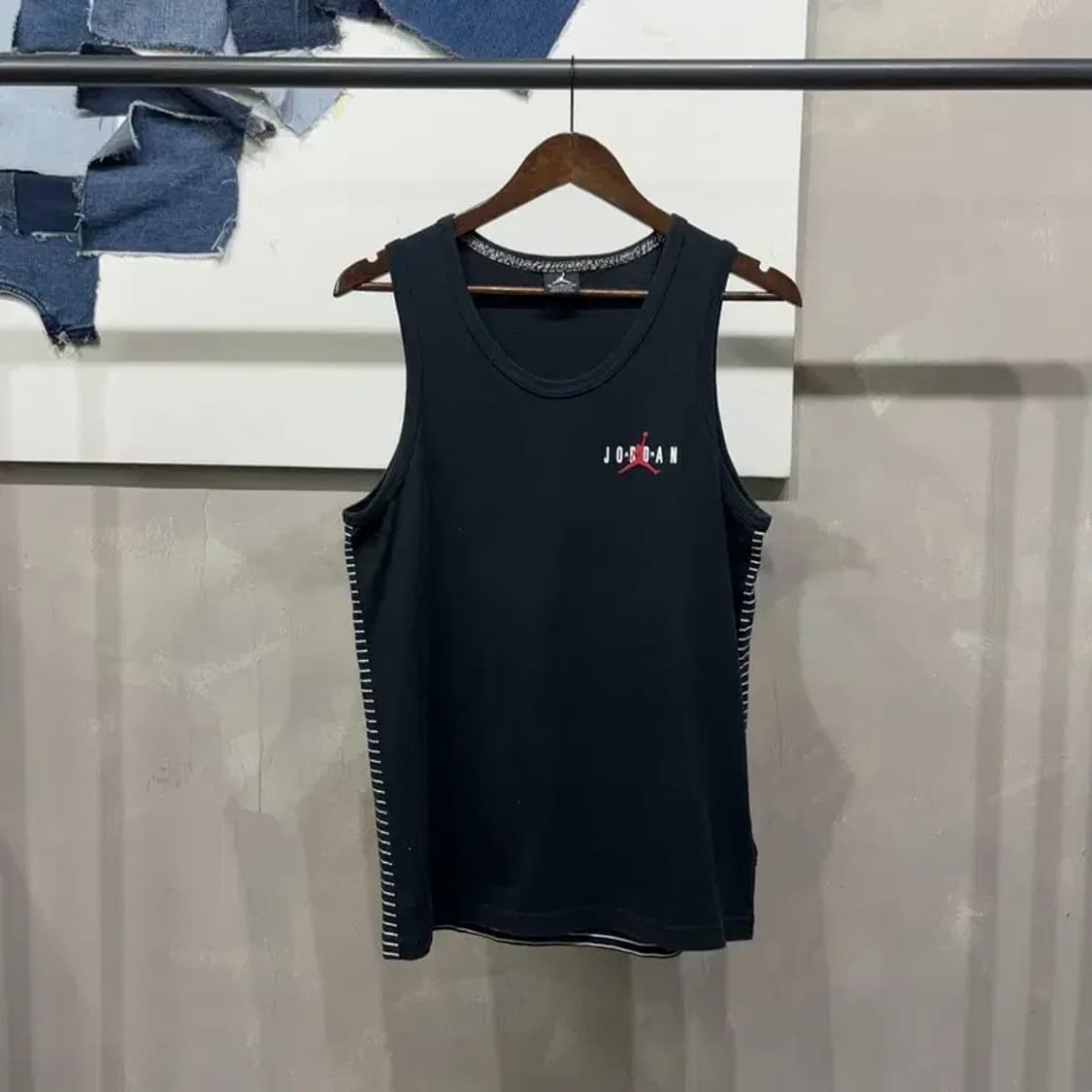(95) 나이키 조던 농구 스트릿 프린팅 민소매 나시 상품이미지1
