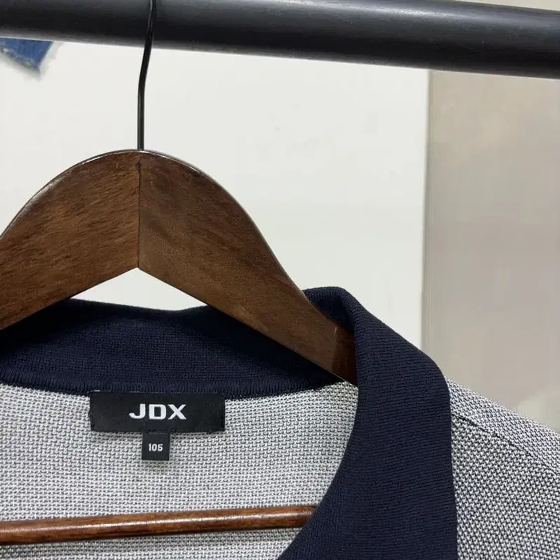 (105) JDX 골프 스포츠 자수 반팔 PK 카라 니트 상품이미지2