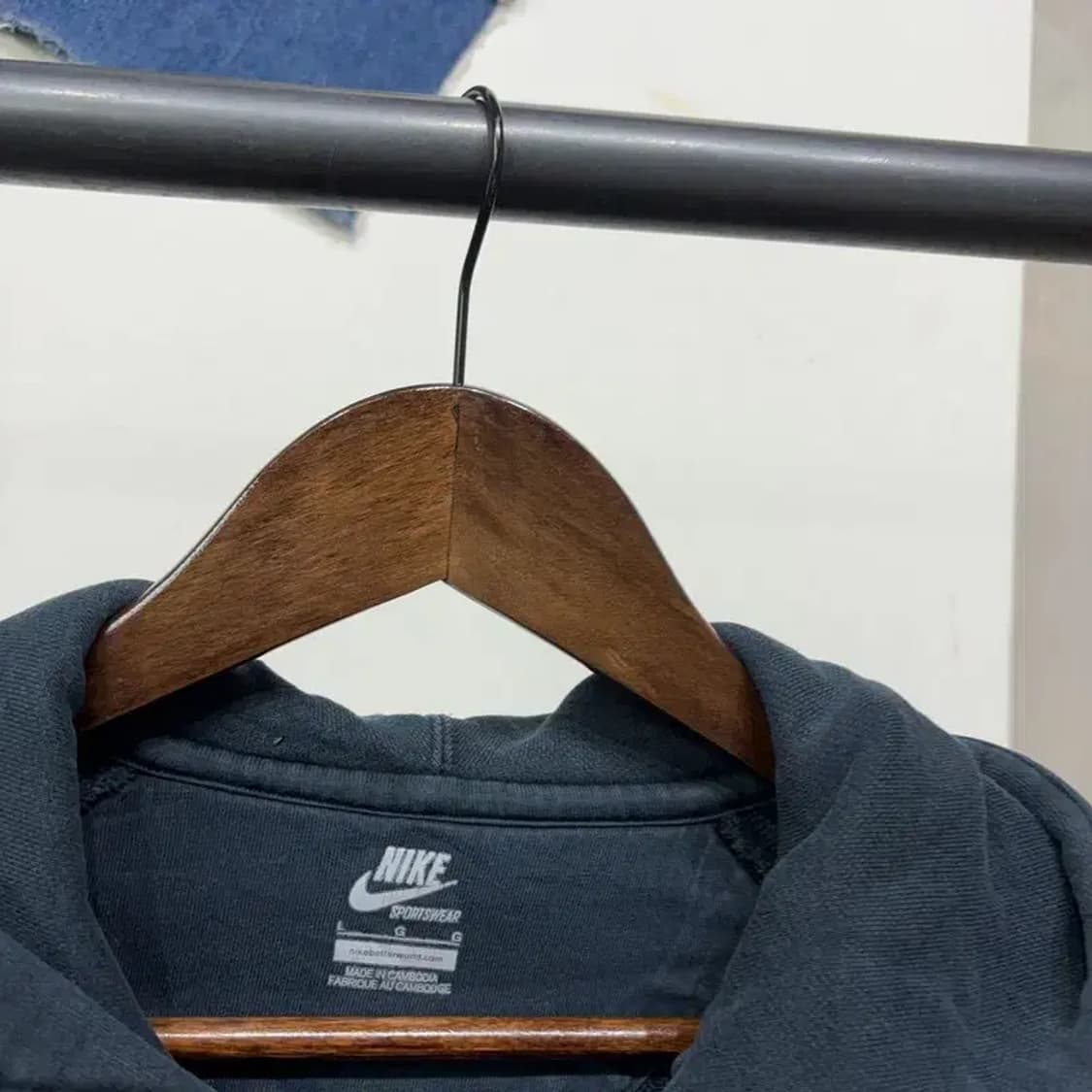 (100) 나이키 스트릿 캐주얼 자수 후드집업 자켓 상품이미지2