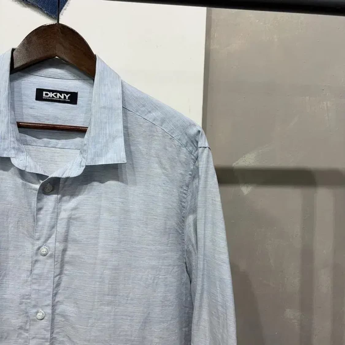(105) 디케이엔와이 DKNY 한섬 캐주얼 린넨 셔츠 남방 상품이미지3