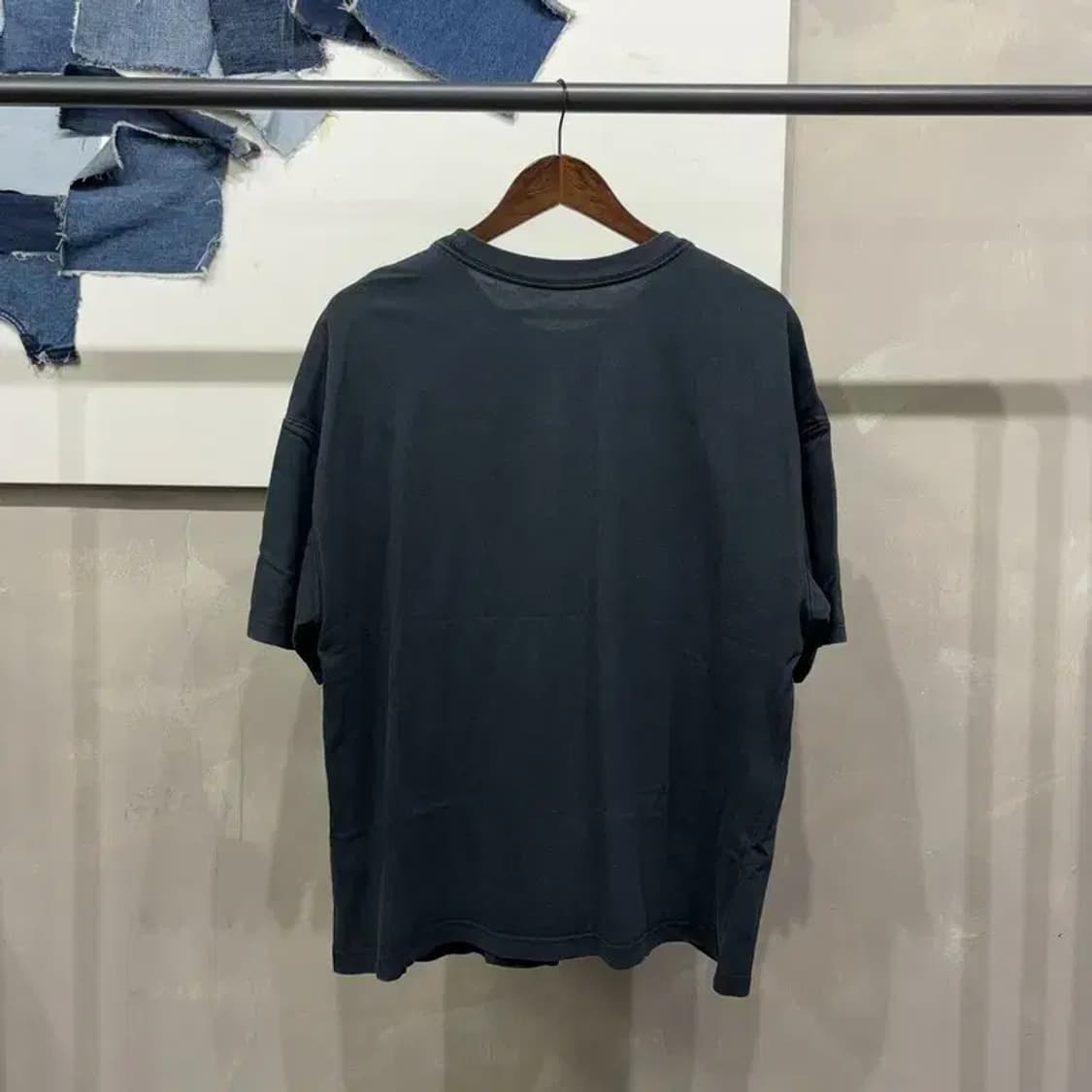 (105) 나이키 스트릿 캐주얼 프린팅 블랙 반팔 티 상품이미지4