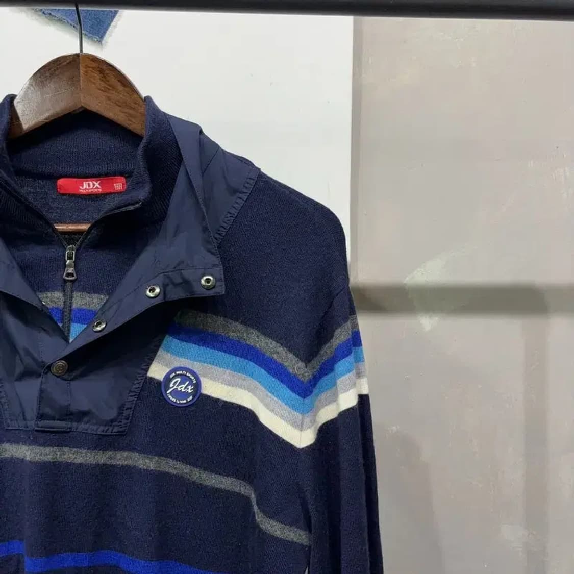 (110) JDX 골프 캐주얼 스트라이프 니트 상품이미지3