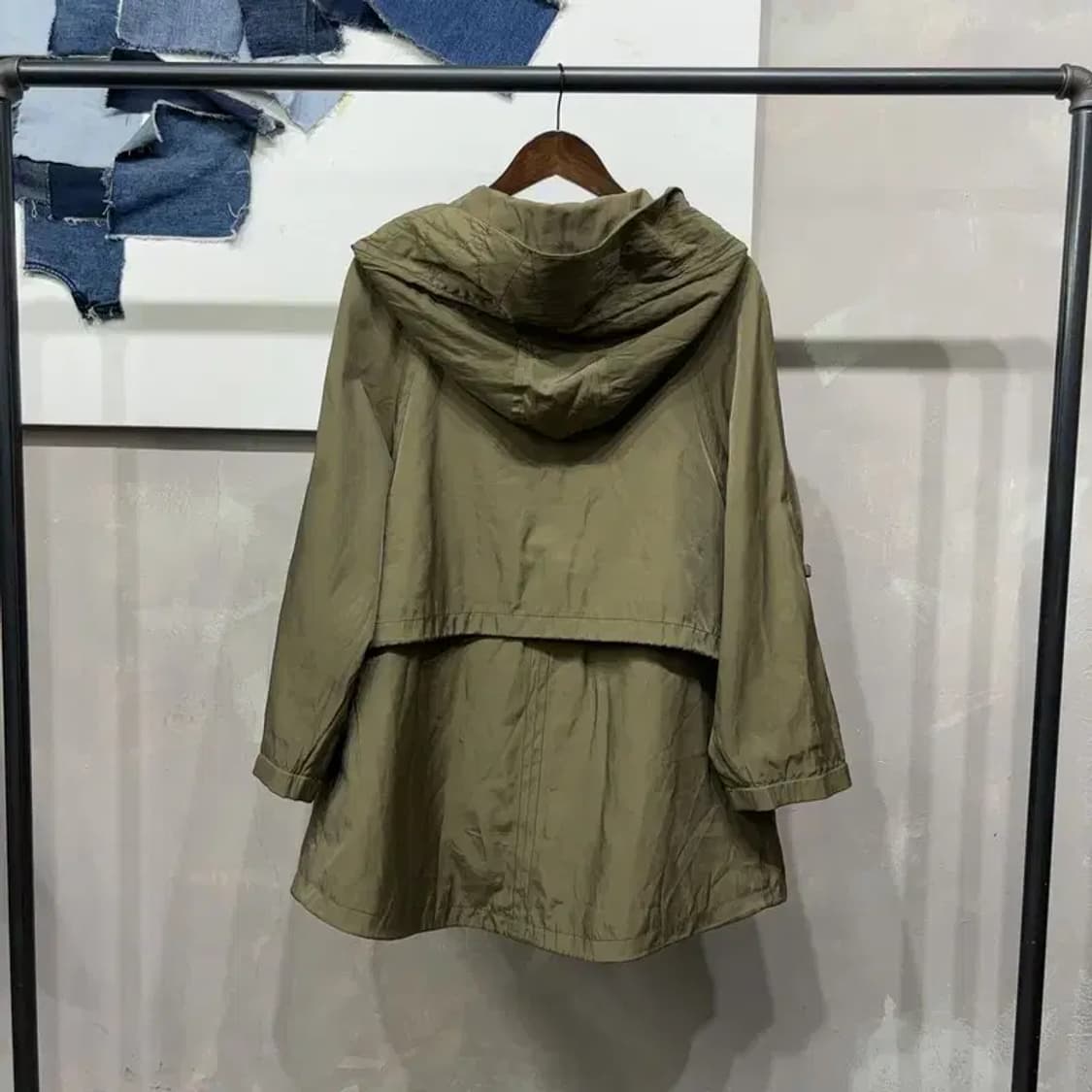 (90) 코데즈컴바인 여성 밀리터리 롱 야상 자켓 상품이미지4
